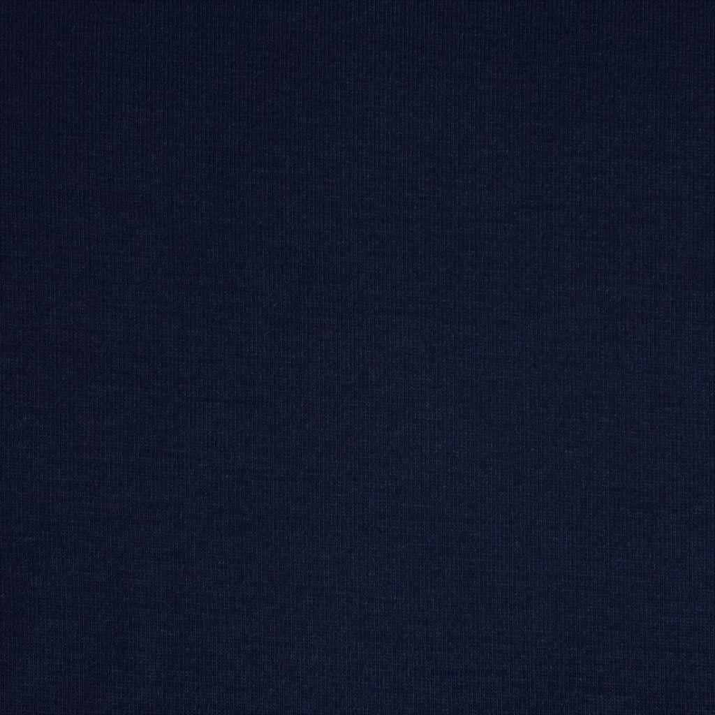 Viskosejersey aus Bambusfaser uni dunkelblau